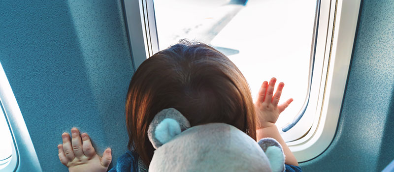 Toddler Plane, Children in Plane
