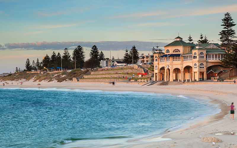 Cottesloe Beach in Perth