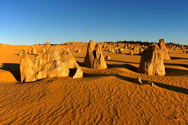 The Pinnacles at Nambung National Park in Western Australia