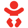 Child - Red - Family Icon