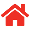 Red - Home - Fire Icon