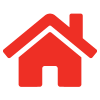 Red - Home - Fire Icon Red - Home - Fire Icon