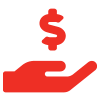 Red - Income - Accident Icon