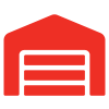 Warehouse - Red - Home Icon