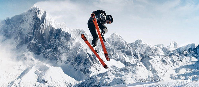 skiiing is one of the most popular winter sports