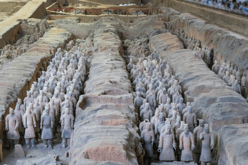 Terracotta warriors, Xi'an China