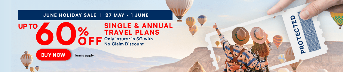 HLAS Travel Insurance 60% Promotion Img1