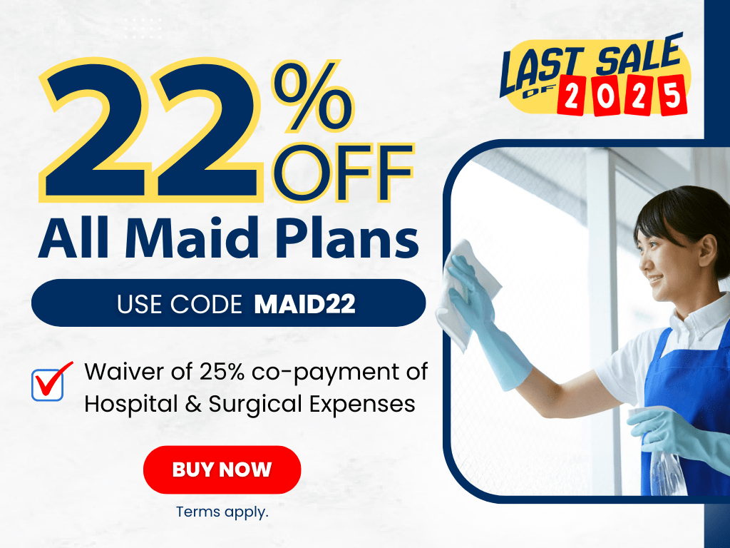 HLAS Maid Insurance Mobile banner